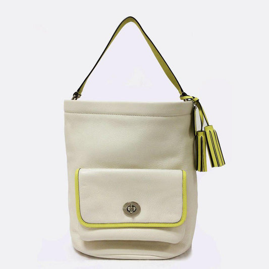 COACH 22407 Legacy Archival White Bucket Bag
