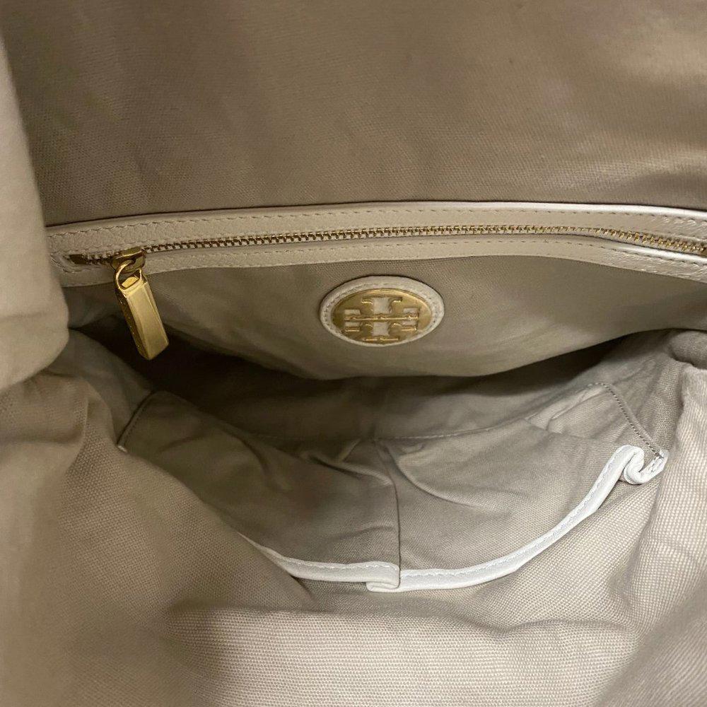 Tory Burch Amanda White Foldover Bag