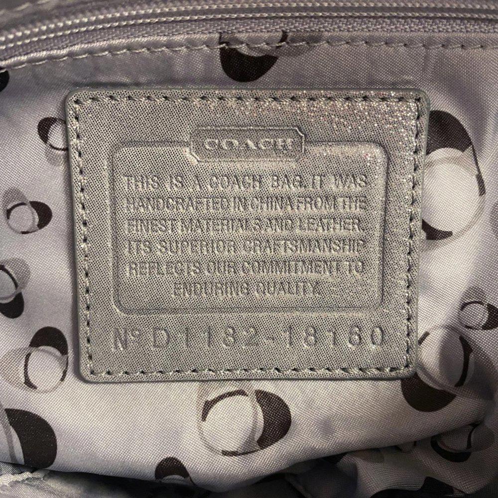 COACH 18160 Poppy Silver Layla Crossbody