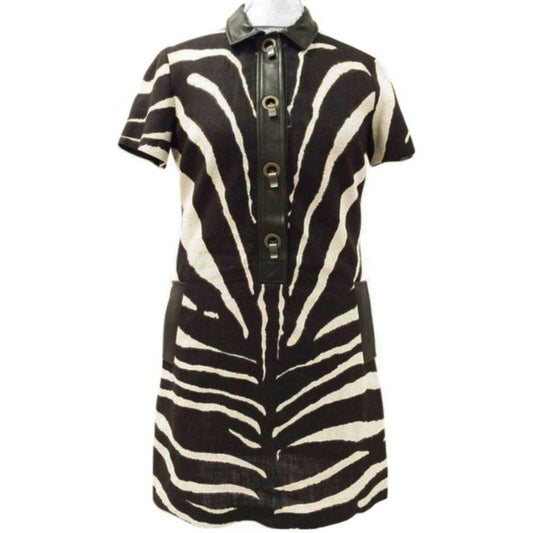 Michael Kors Zebra Print Casual Dress