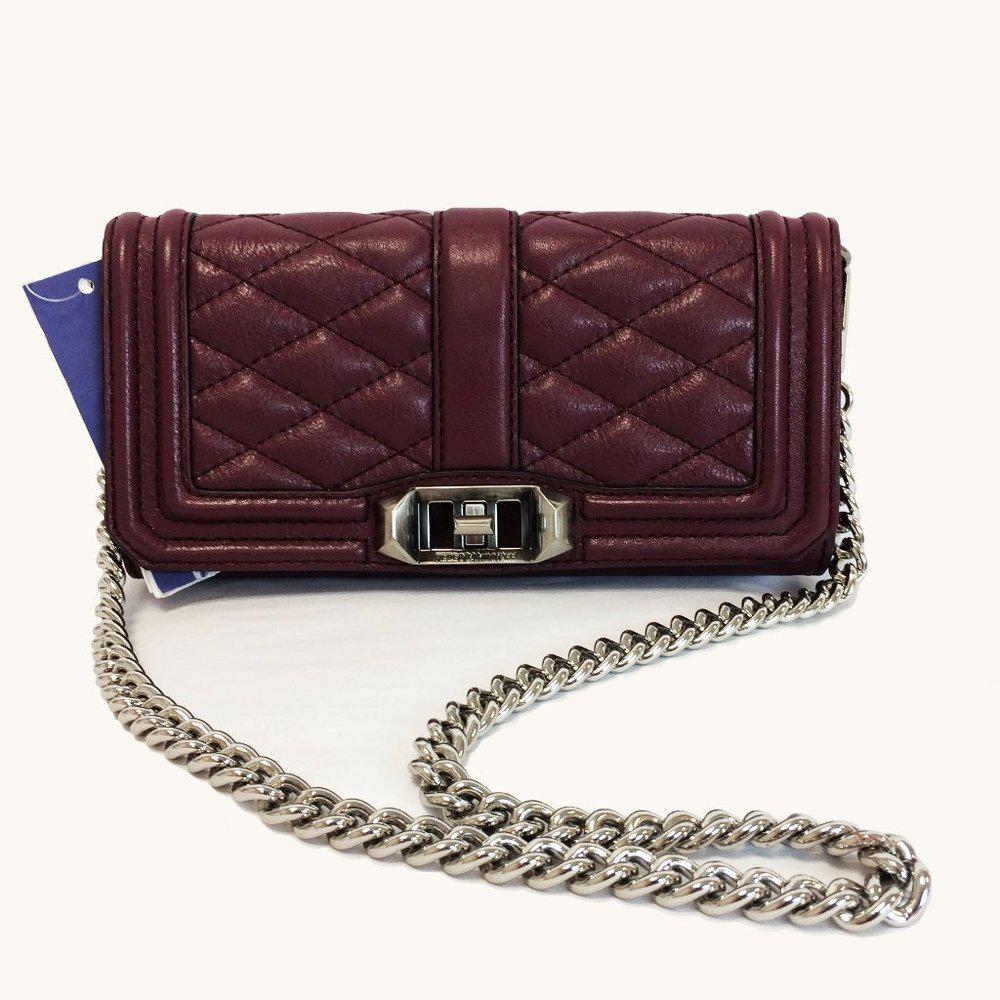 Rebecca Minkoff Mini Love Leather Clutch