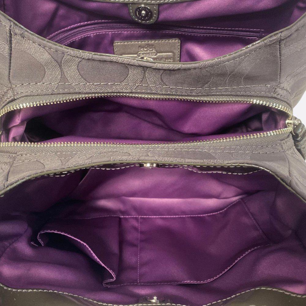 COACH 18763 Madison OP Art Maggie Shoulder Bag