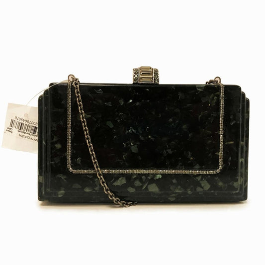 Judith Leiber Alia Emerald Resin Clutch