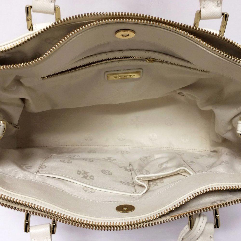Tory Burch Robinson Birch Double Zip Bag