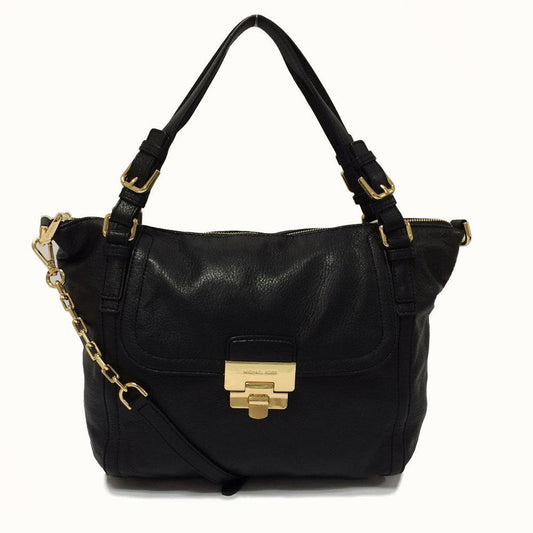 Michael by Michael Kors Top Zip Leather Satchel Bag