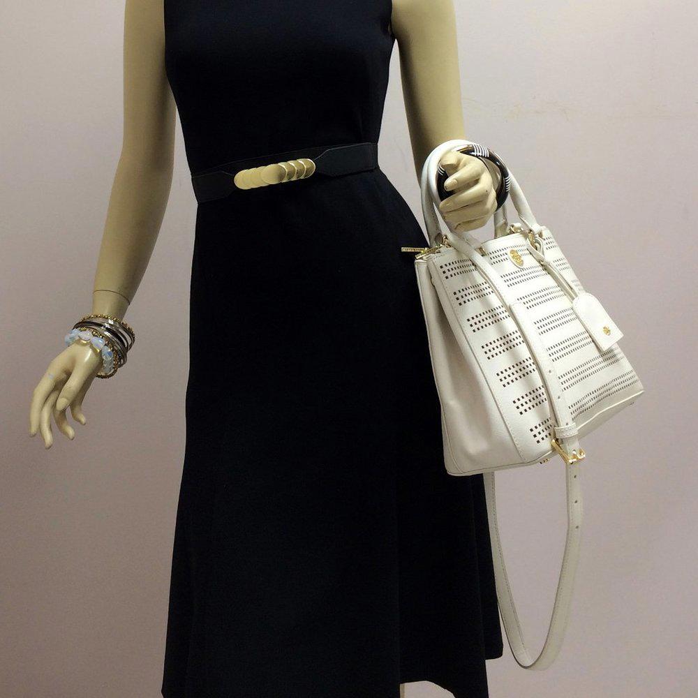 Tory Burch Robinson Birch Double Zip Bag