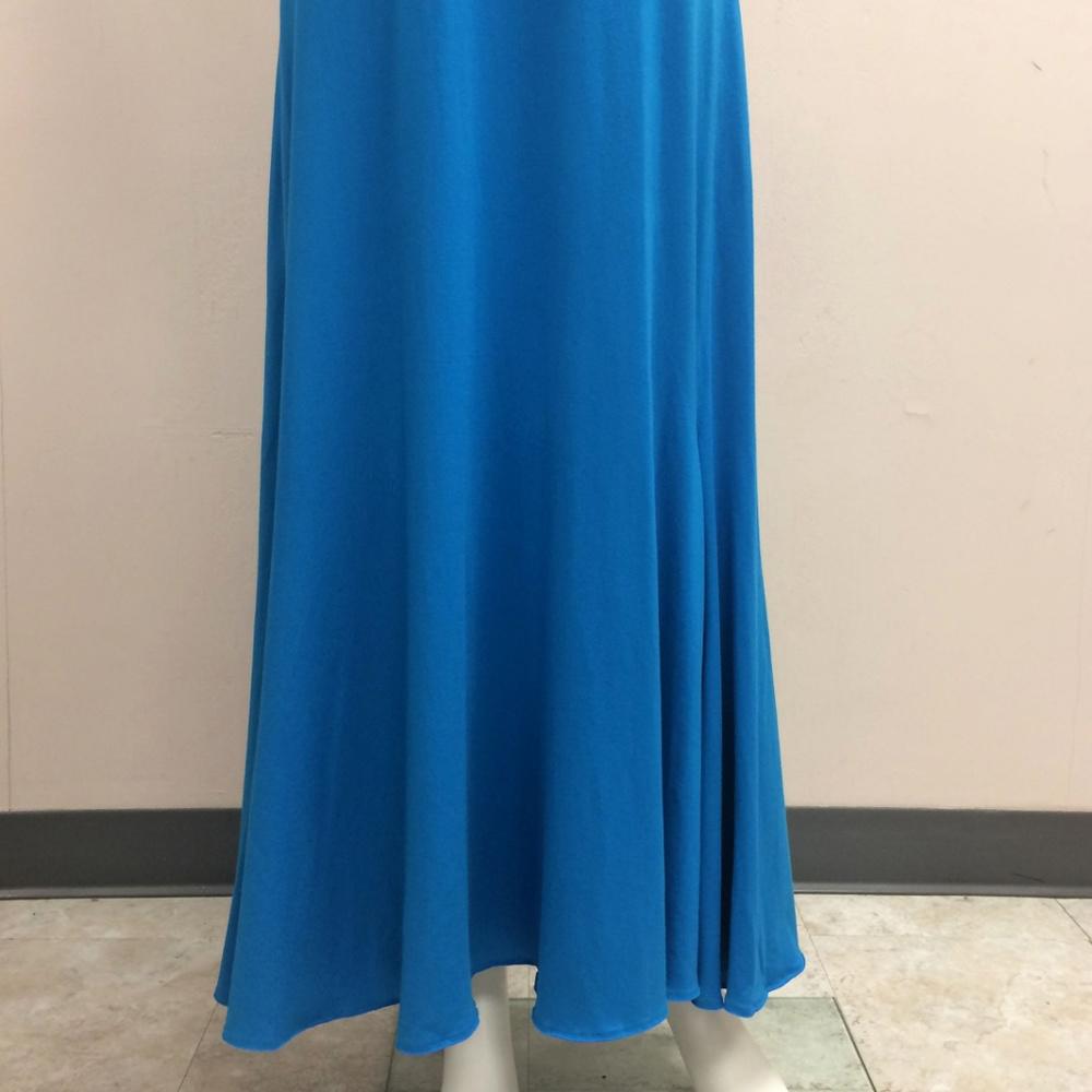 Ralph Lauren Blue Sleeveless Maxi Dress
