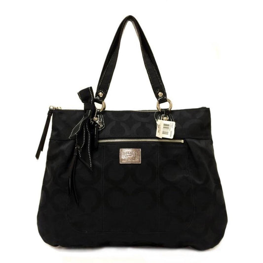 Coach 17937 Pop Art Glam Satchel Black Bag