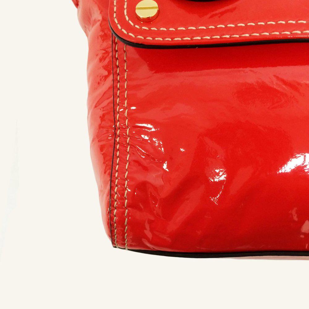 Milly Patent Leather Shoulder Bag