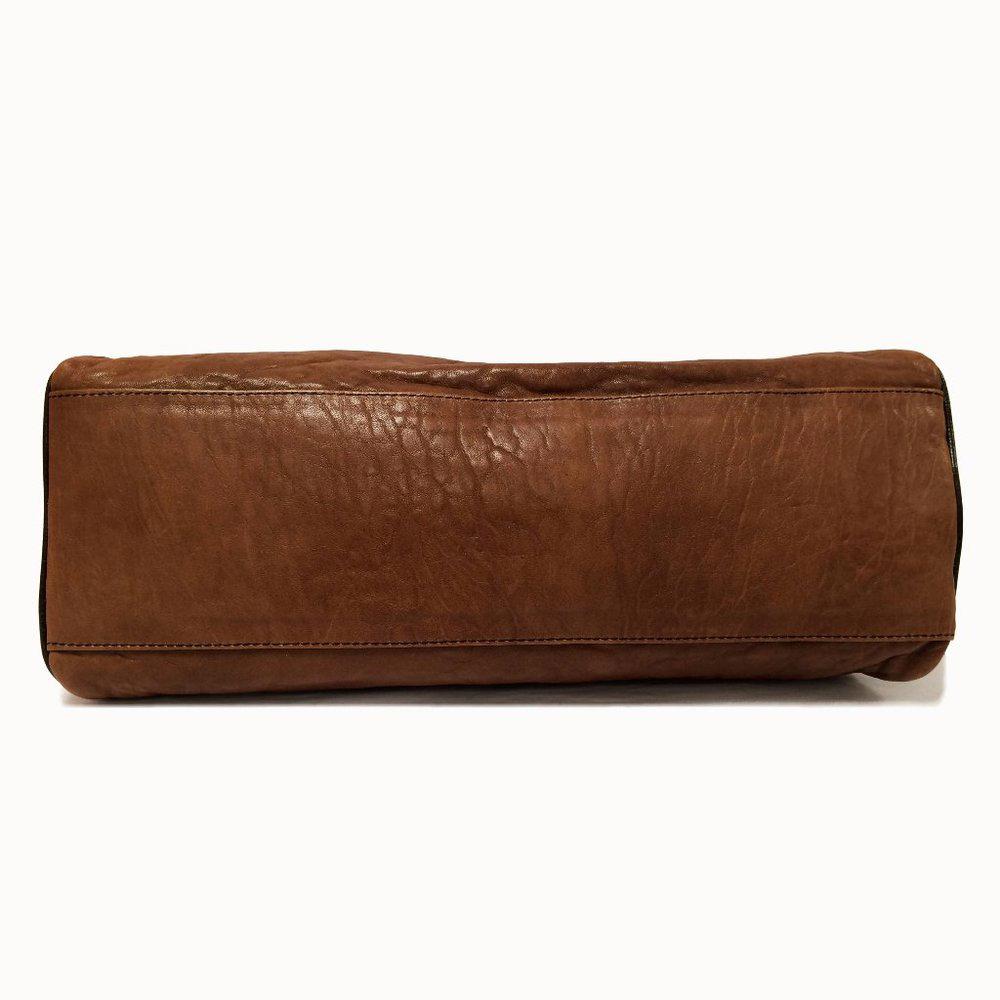 Fendi Du Jour Crisp Brown Nappa Leather Bag