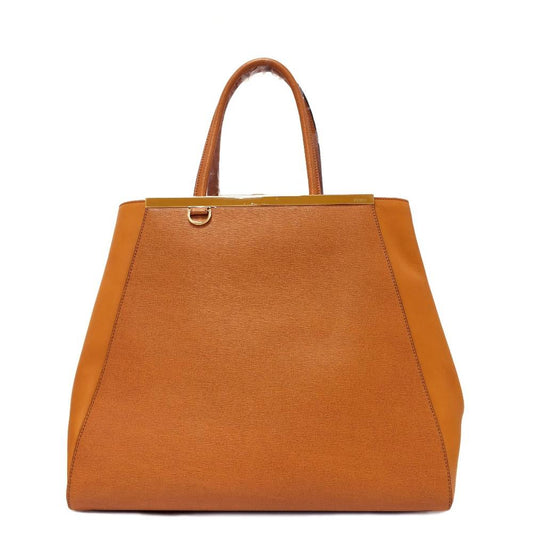 FENDI Vitello Elite Large 2Jours Tote