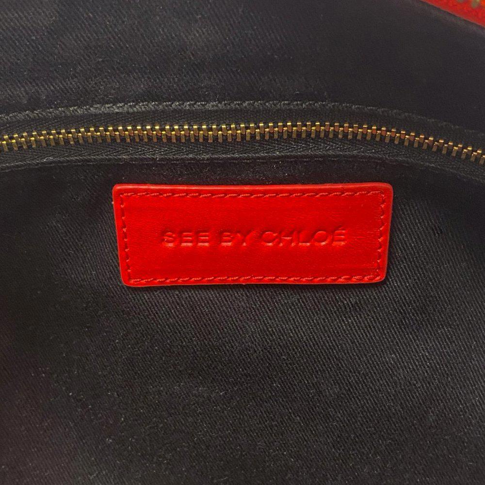 See by Chloe Flash Red Crossbody Bag