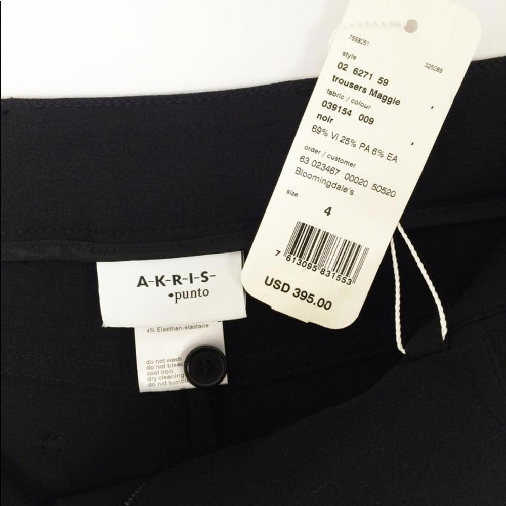 Akris Punto Black Pants