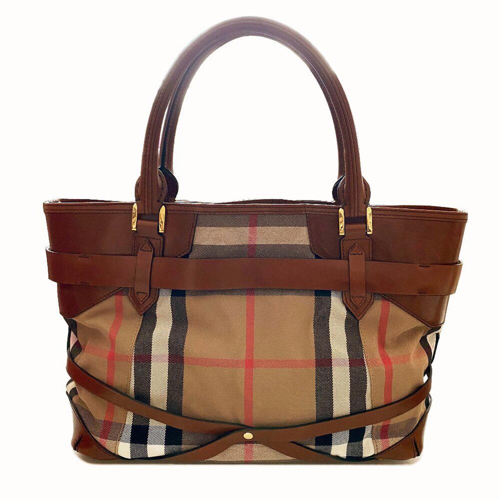 Burberry Bridle Medium Lynher Tote Handbag