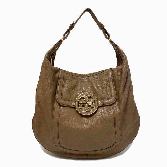 Tory Burch Amanda Taupe Hobo Bag