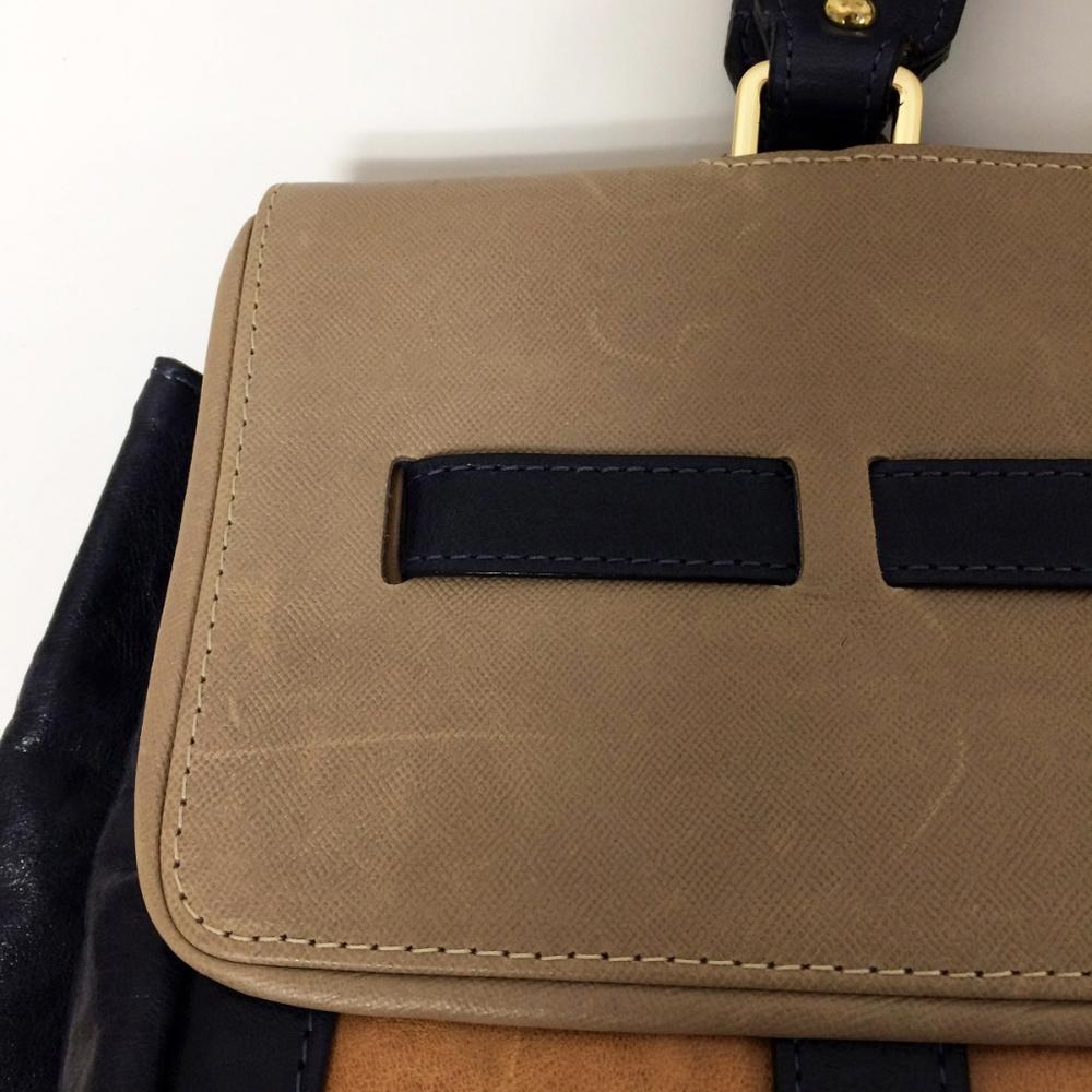 Be & D Celia Colorblock Shoulder Bag