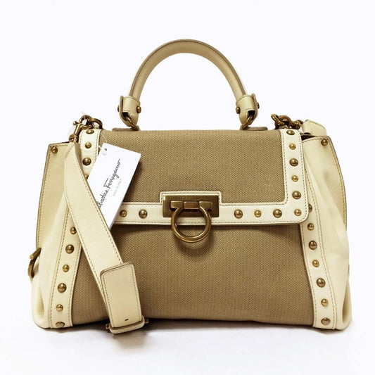 Salvatore Ferragamo Sofia Desert Satchel