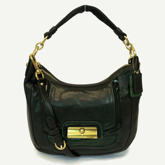 COACH 18287 Kristin Spectator Pine Leather Hobo
