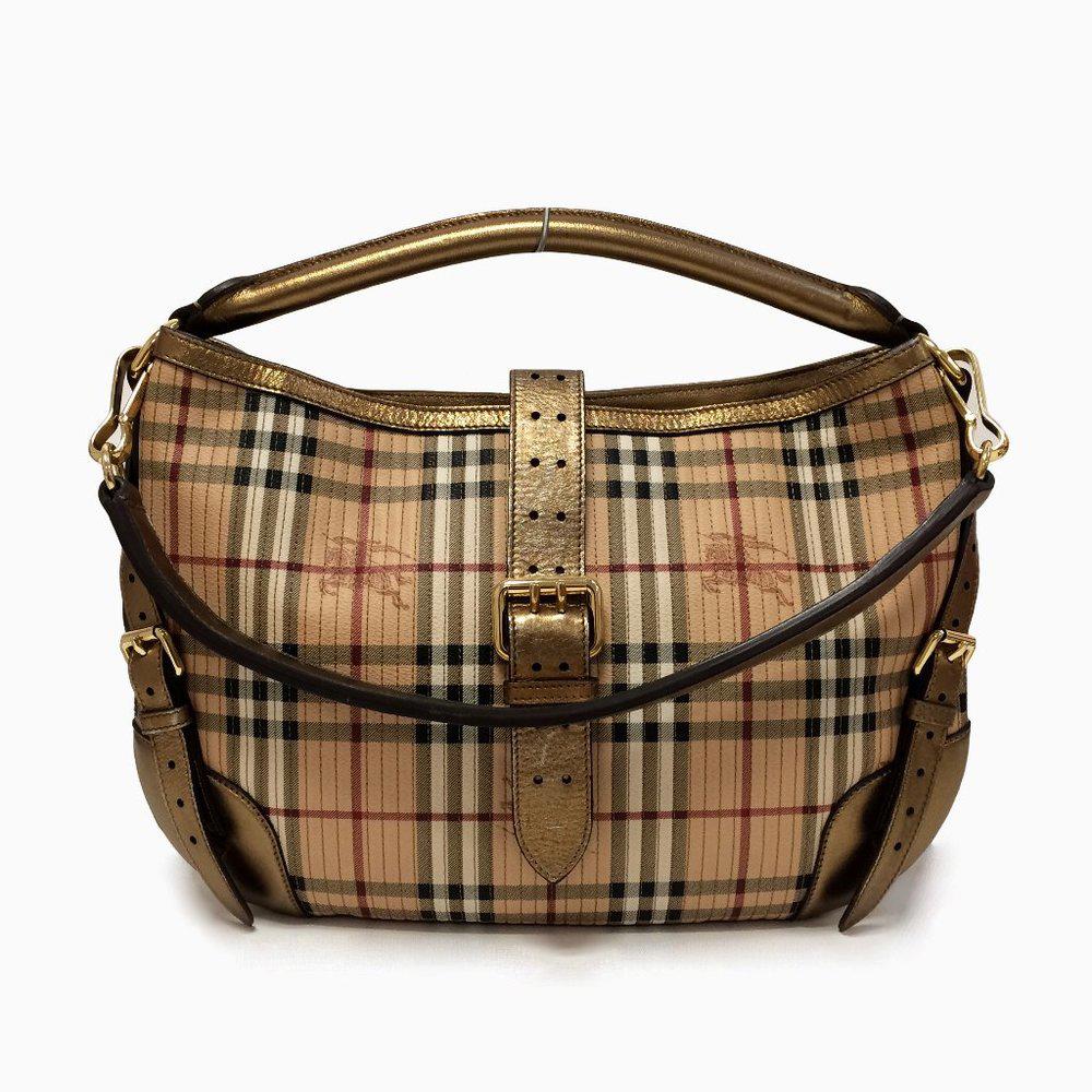 Burberry Dunloe Haymarket Shoulder Bag