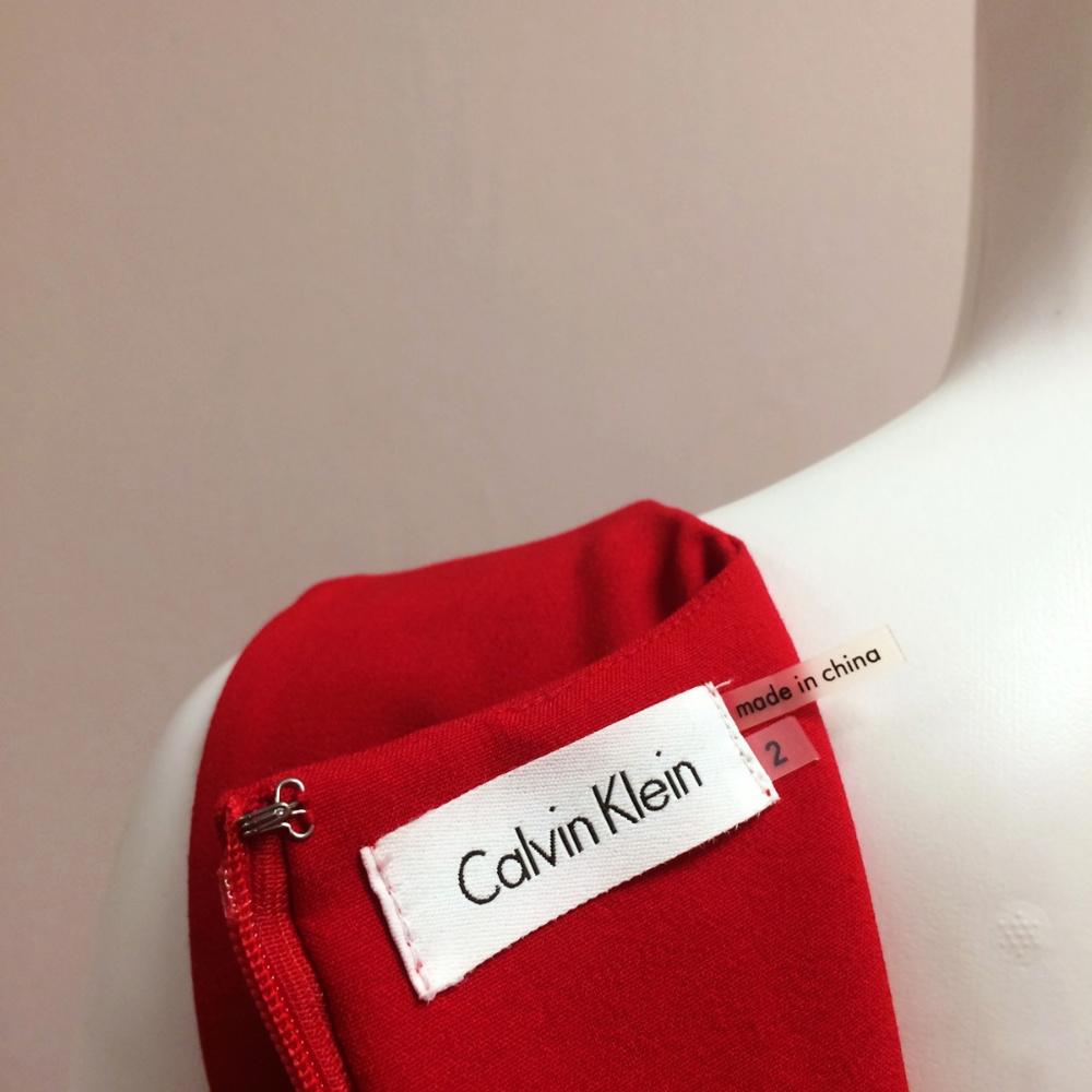 Calvin Klein Red Dress