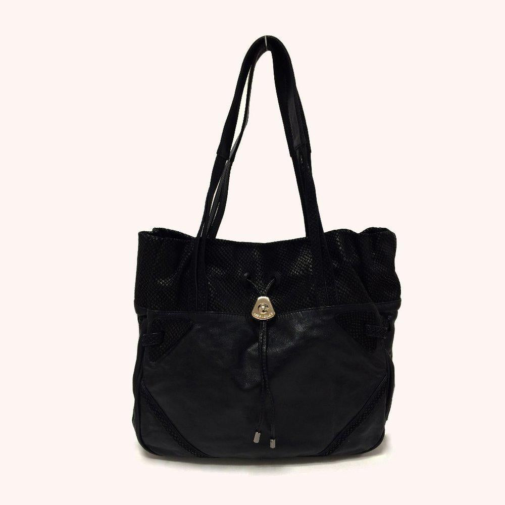 See by Chloe Black Leather Tote Bag