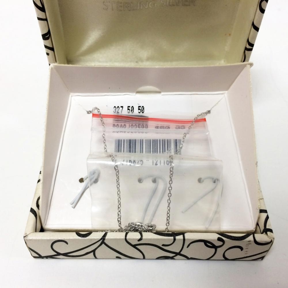 Sterling Silver Necklace  and Charm Set
