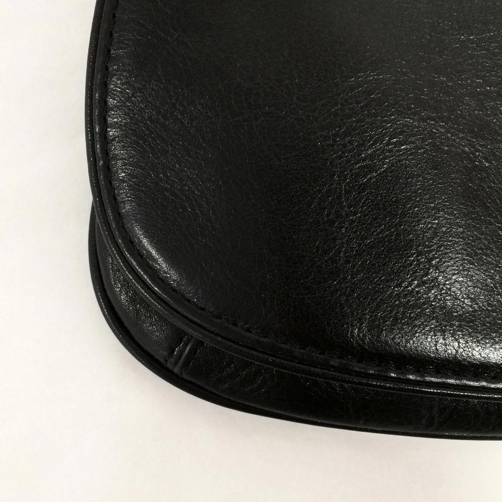 Tory Burch Black Logo Clutch