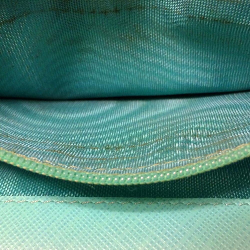 Salvatore Ferragamo Gancini Icona Teal Wallet