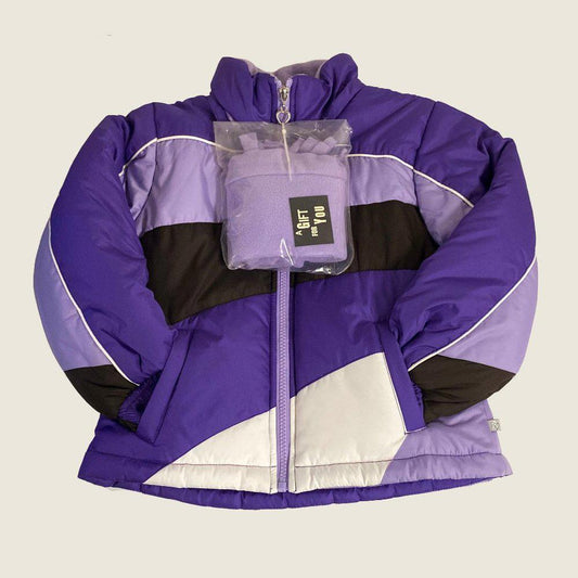 Rothschild Purple  Coat Puffer Jacket Unisex Kids Size 5/6 Medium
