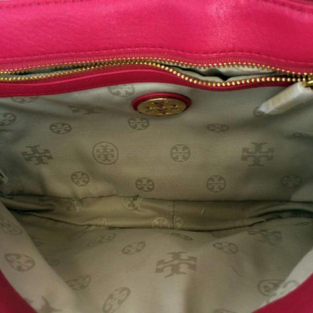 Tory Burch Amanda Magenta Crossbody