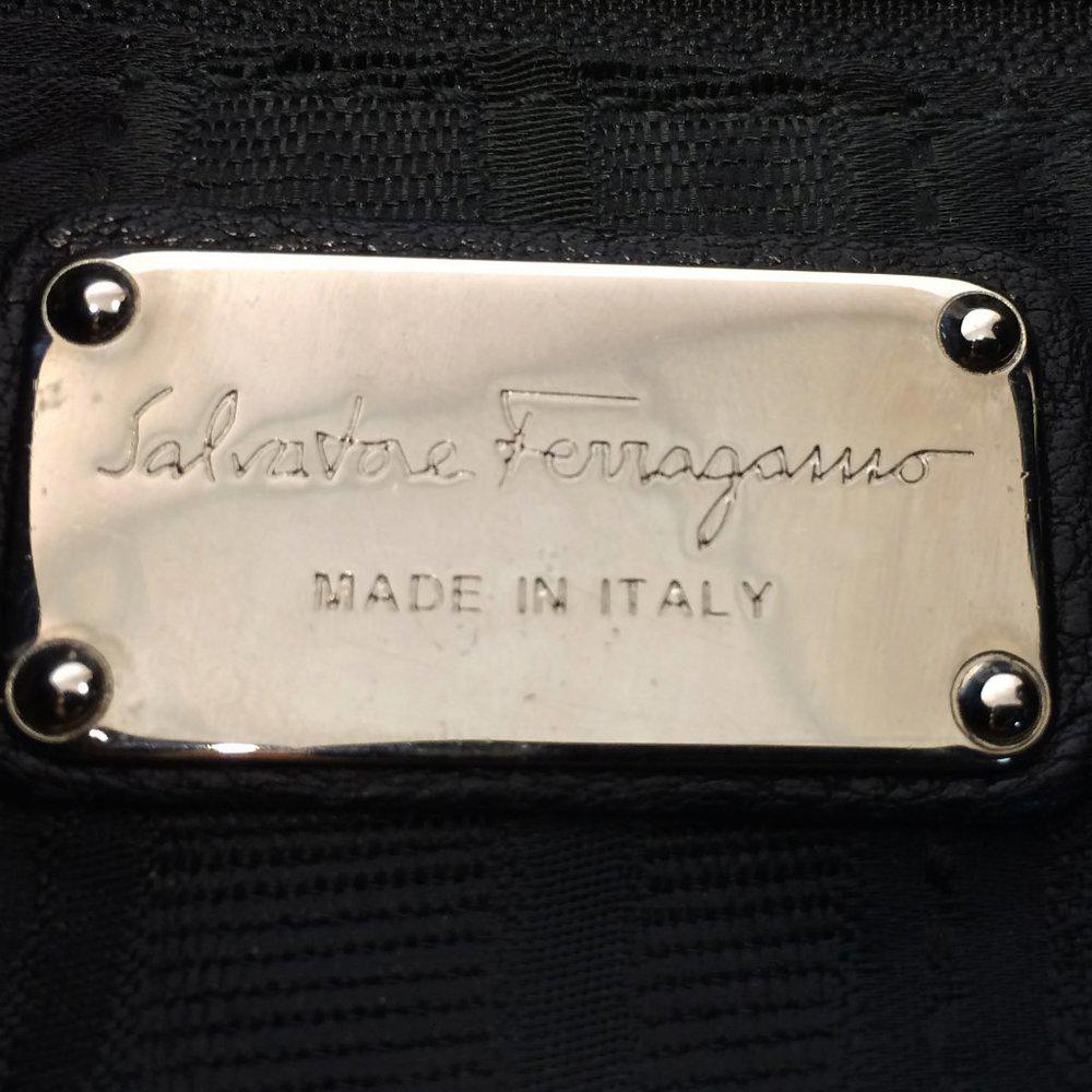 Salvatore Ferragamo Fanisa Large Nero Hobo Bag