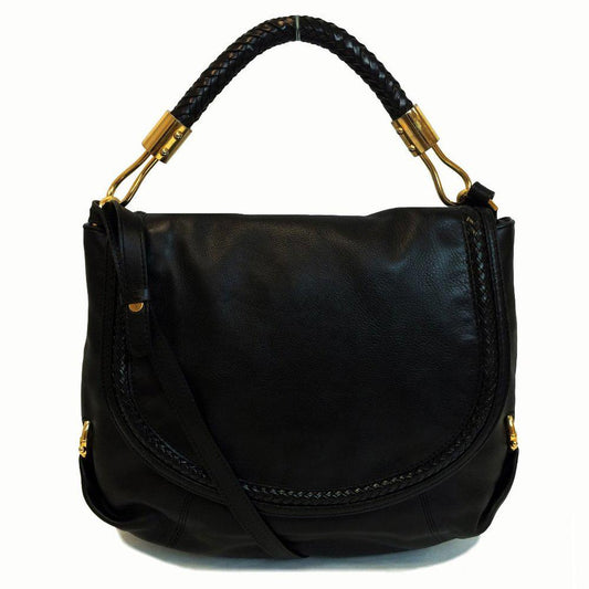 MICHAEL KORS Skorpios Flap Leather Shoulder Bag