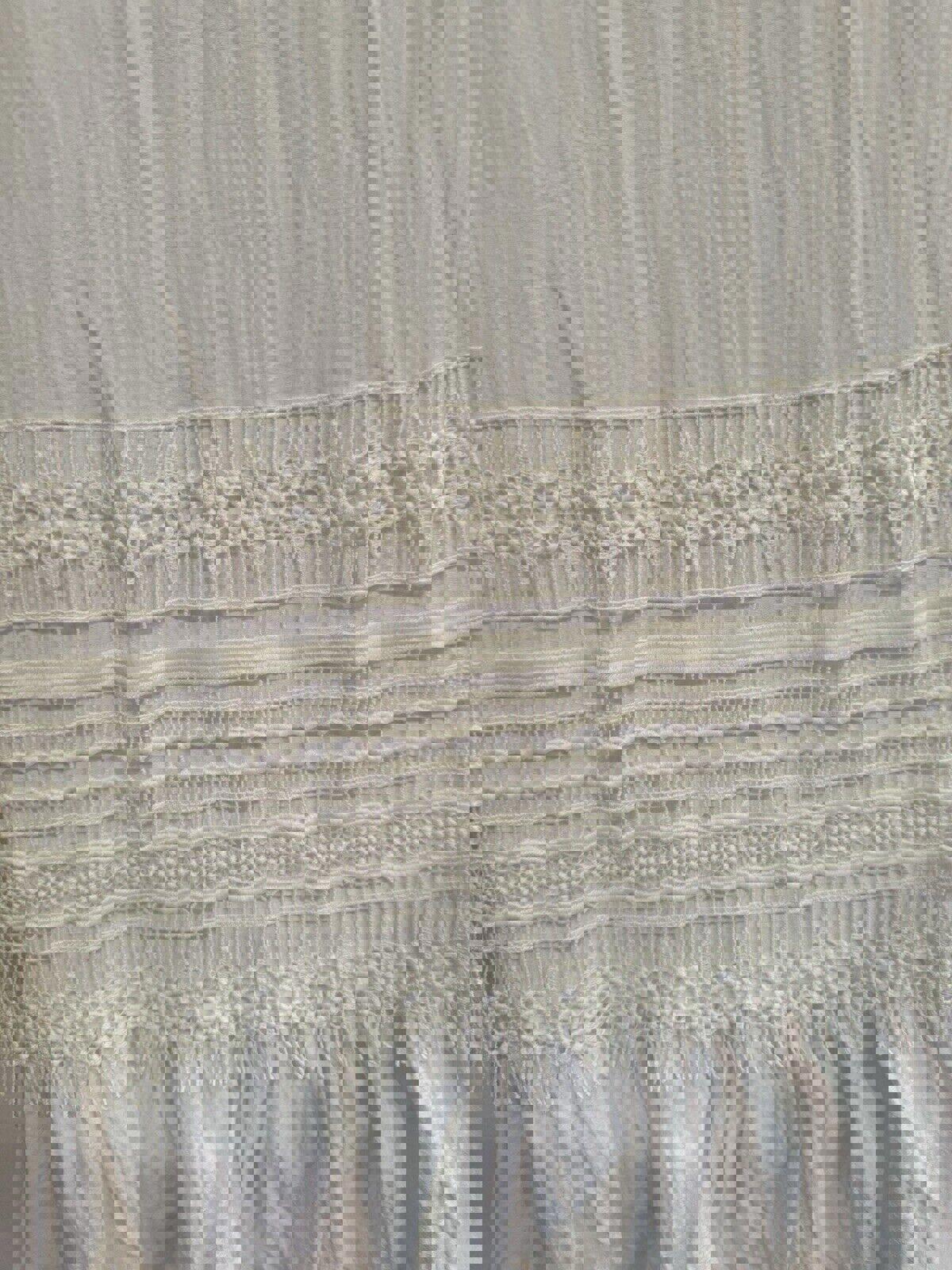 White Lace Beach Cover For Women Pool Cover S-M Loose Comfy Flowy