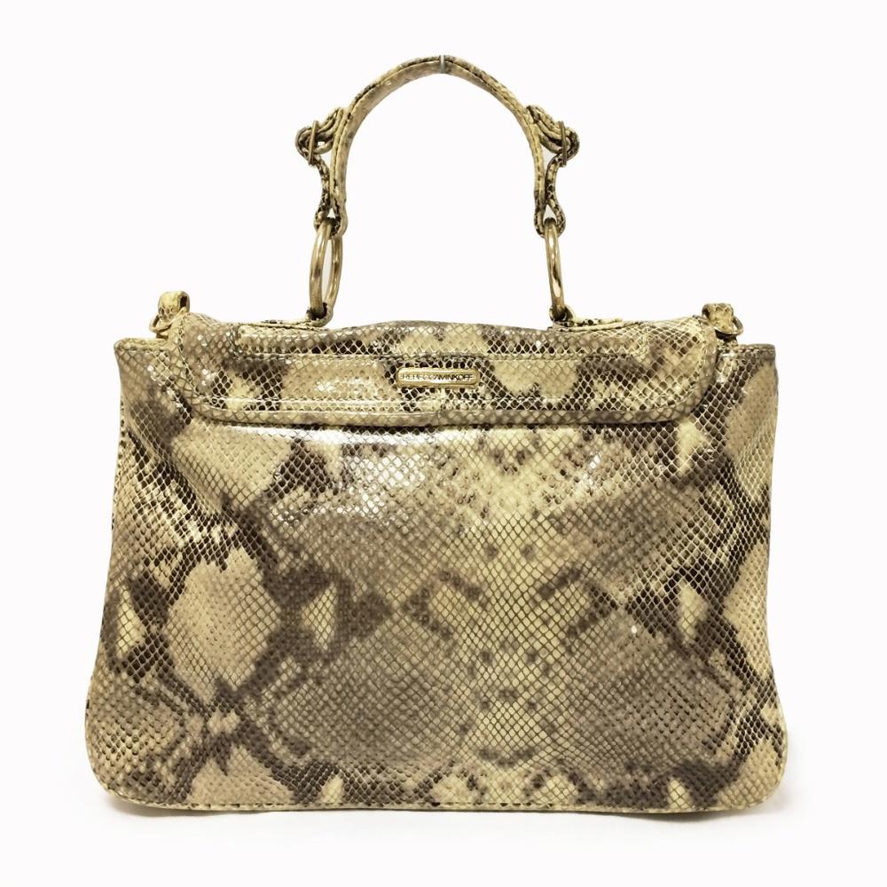 Rebecca Minkoff Covet Snake Embossed Satchel