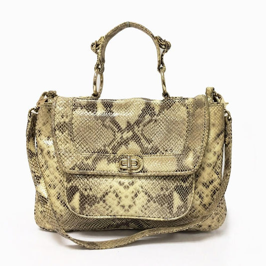 Rebecca Minkoff Covet Snake Embossed Satchel