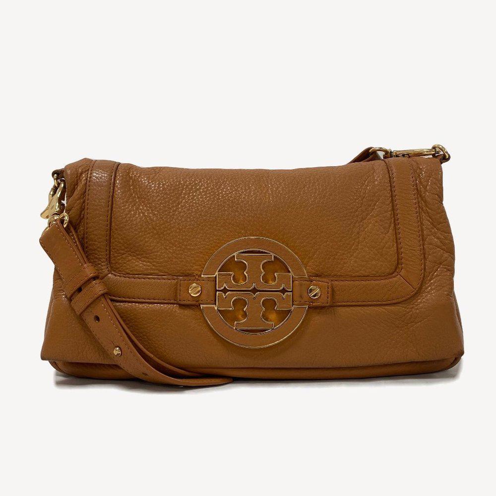 Tory Burch Amanda Tan Leather Crossbody