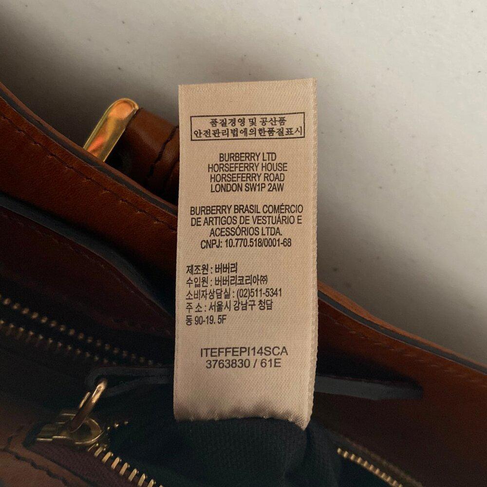Burberry Bridle Medium Lynher Tote Handbag