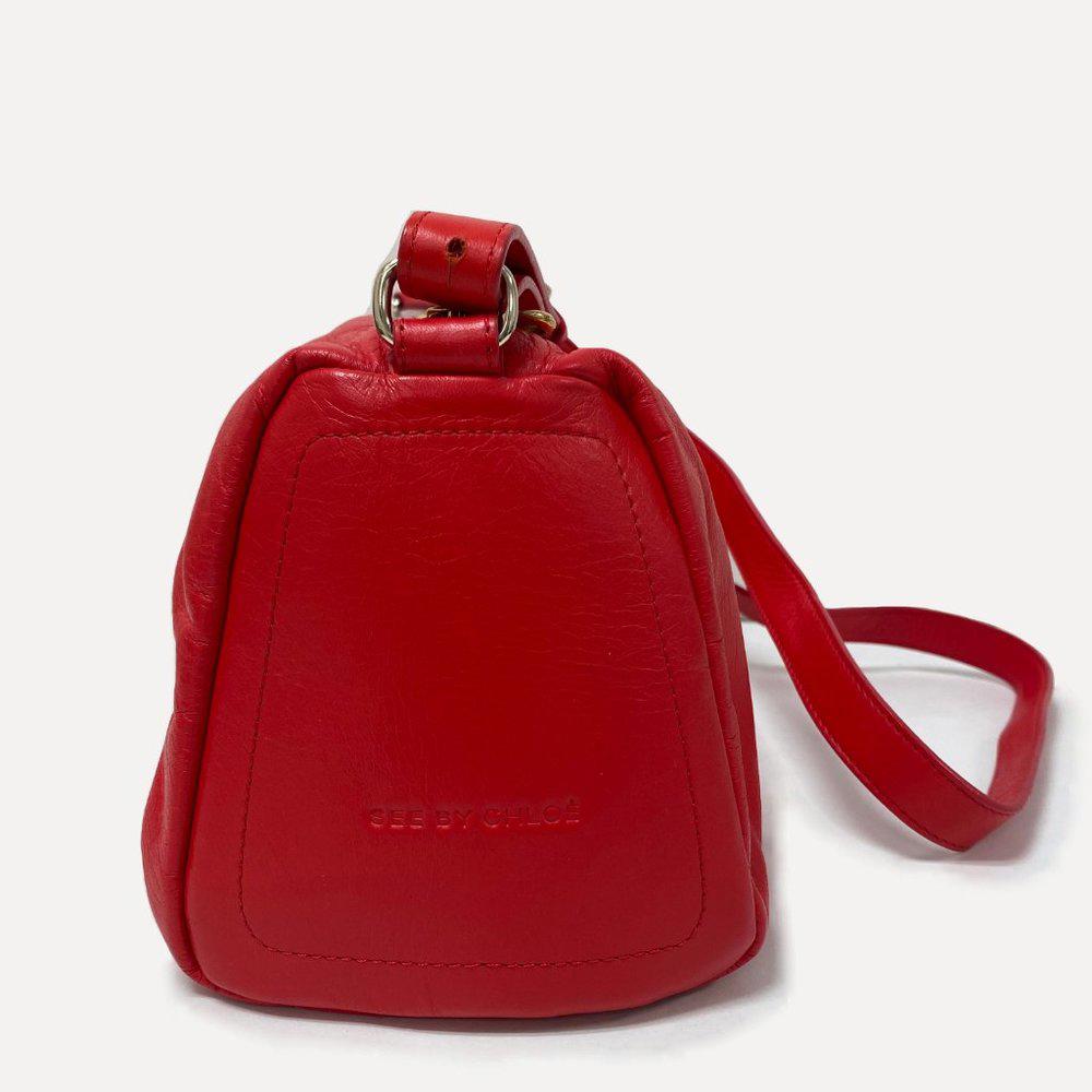 See by Chloe Flash Red Crossbody Bag