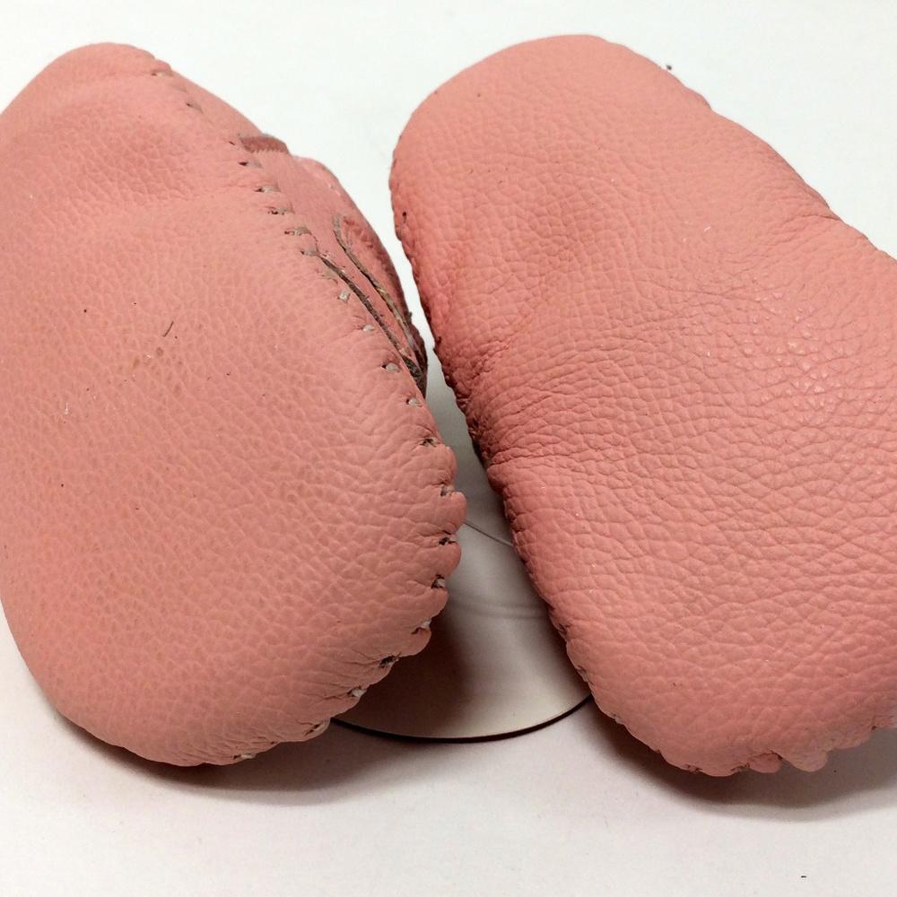 Toot Skooters Pink Handmade Baby Shoes