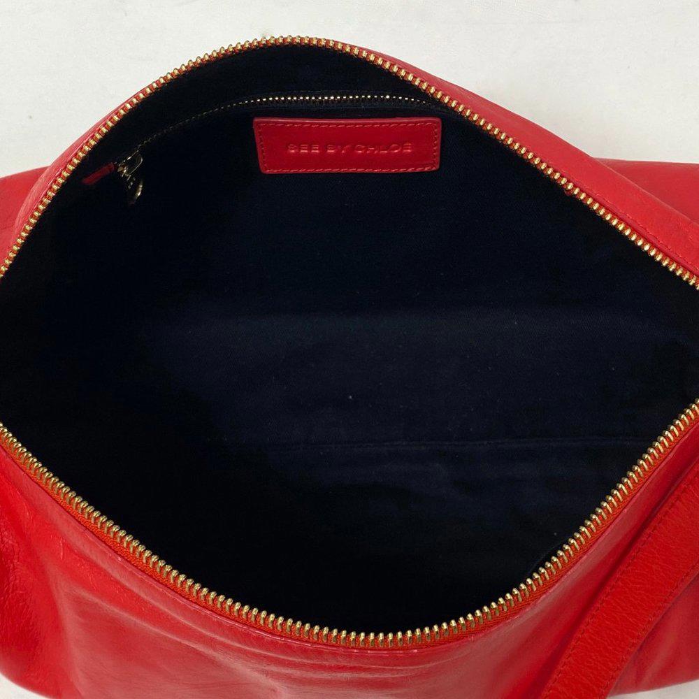 See by Chloe Flash Red Crossbody Bag