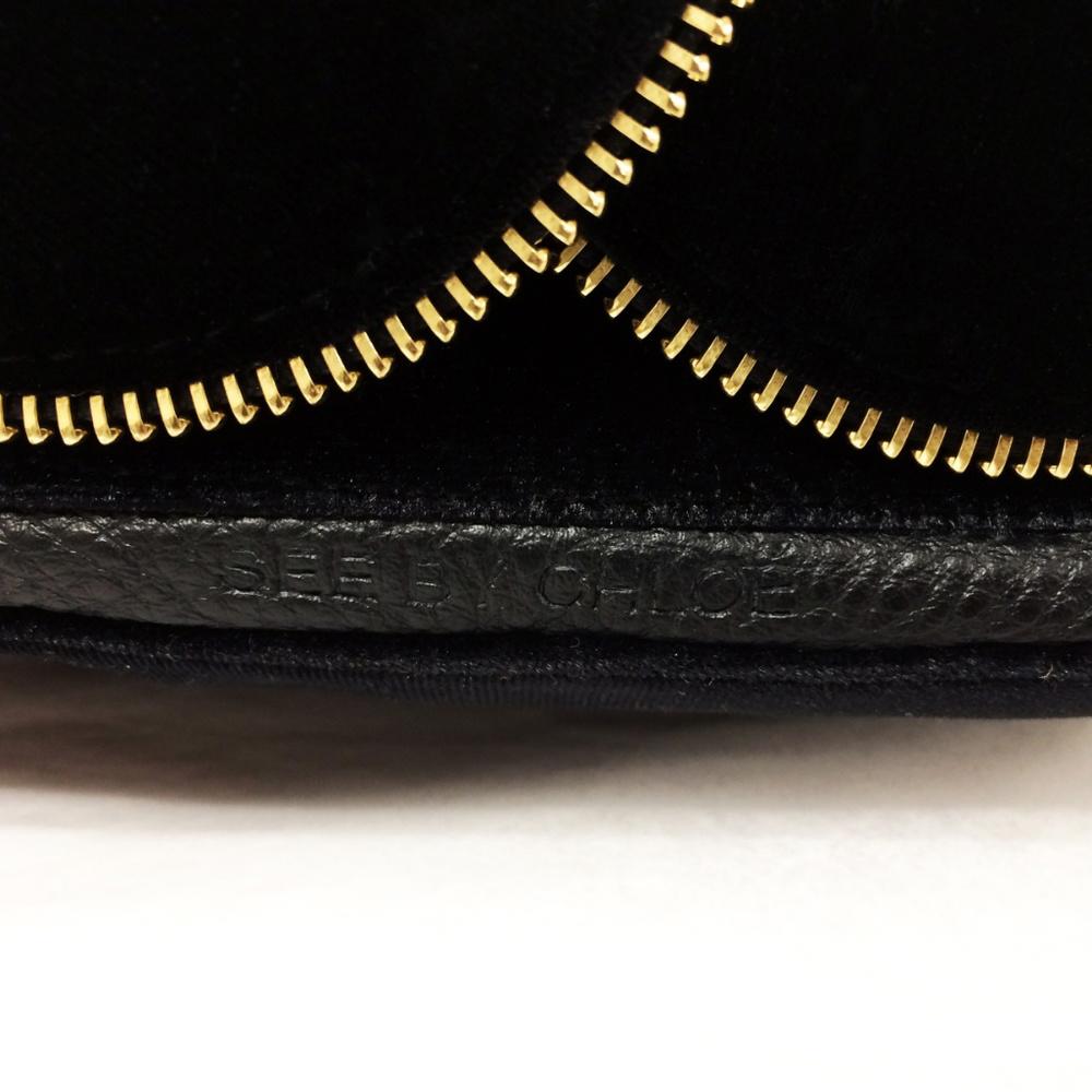 See by Chloe Black Suede Crossbody Bag