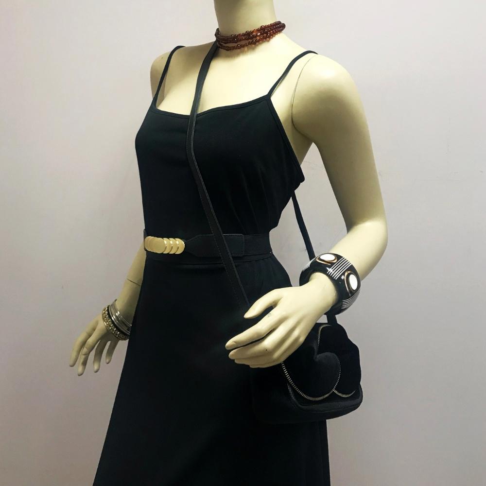 See by Chloe Black Suede Crossbody Bag