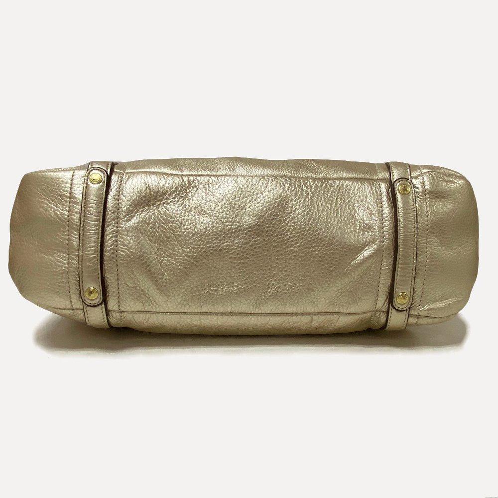 COACH 17034 Audrey Gold Leather Tote