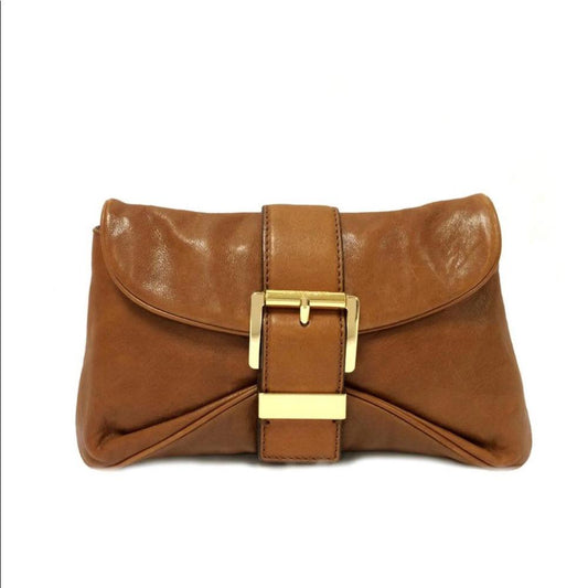 Michael by Michael Kors Heidi Leather Clutch Bag
