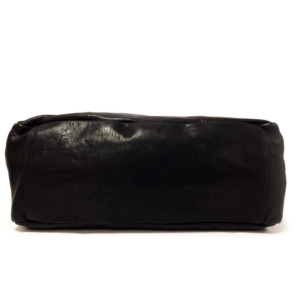 BE & D Studded Black Shoulder Bag