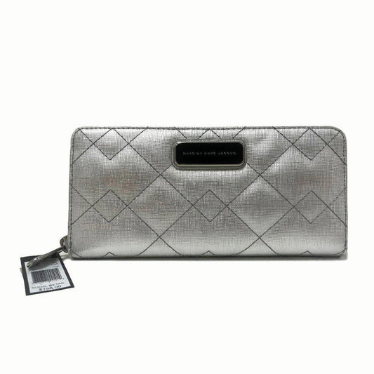 Marc by Marc Jacobs Silver Leather Wallet