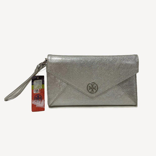 Tory Burch Silver  Wristlet
