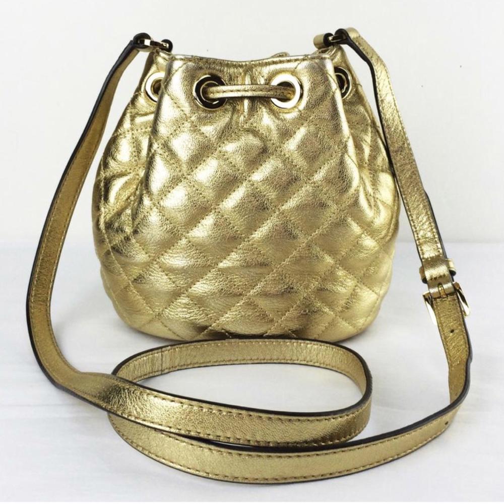 $100 Special MK Jules Drawstring Leather Bag