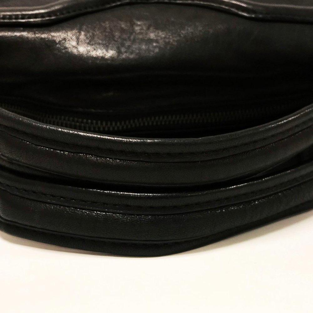 KOOBA Grove Black Leather Satchel