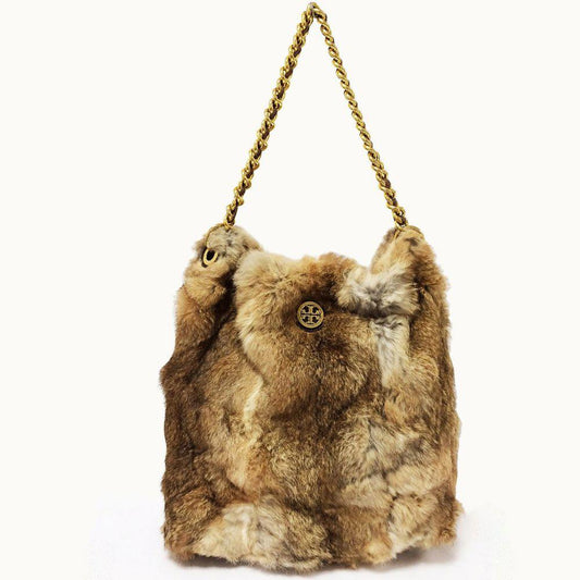 Tory Burch Fur  Hobo Bag